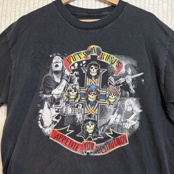 Guns-N-Roses “Appetite For Destruction” Tshirt Medium‎ Please Read - Picture 15 of 16